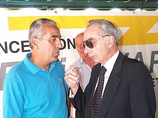 Paolo Damiani con Giuliano Amato