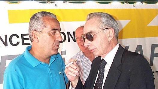 Paolo Damiani con Giuliano Amato
