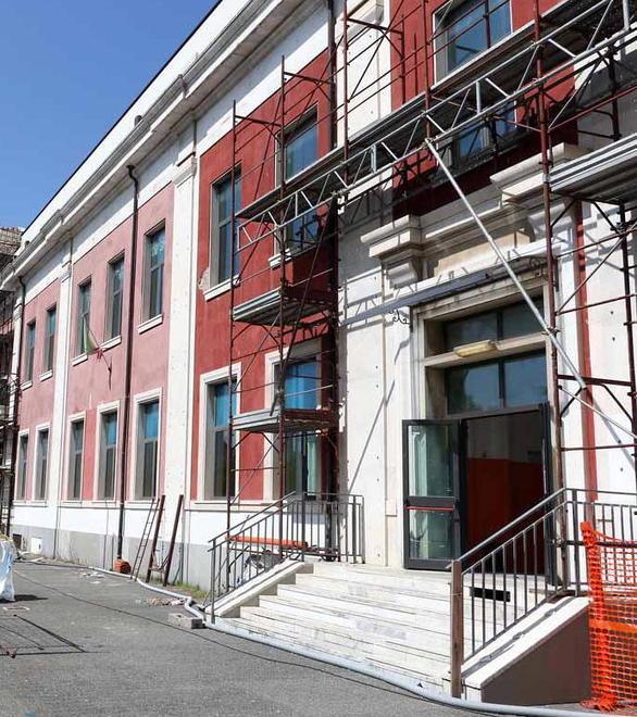 La Marconi torna agibile Futuro ancora incerto per la media Taliercio 