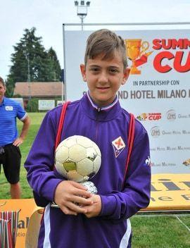 Fernando Pellegrini, dalla Tirrenia alla Fiorentina Ha 11 anni e segna a raffica 