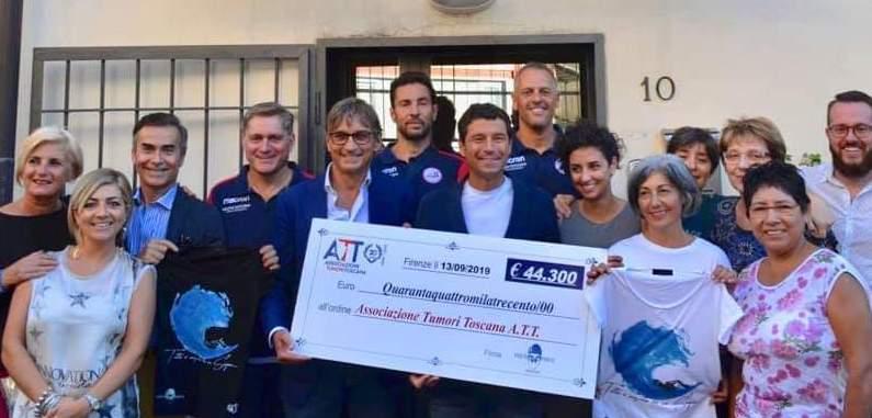 Nuotata benefica raccolti 44mila euro contro il cancro 