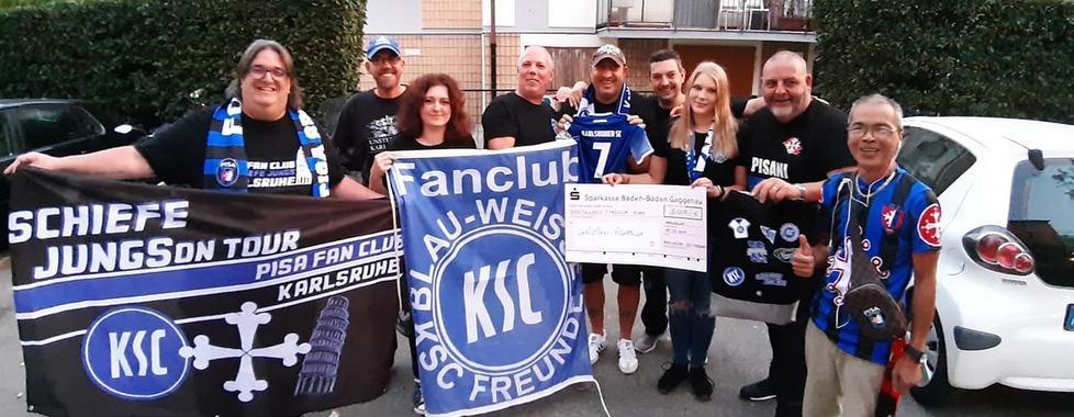 Da Karlsruhe tifosi tedeschi con assegno di 3mila euro