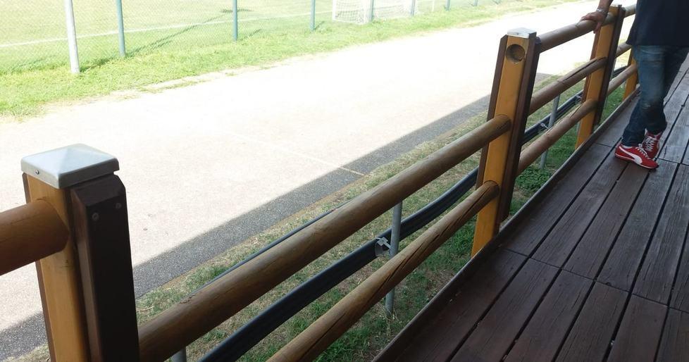Danni al campo sportivo