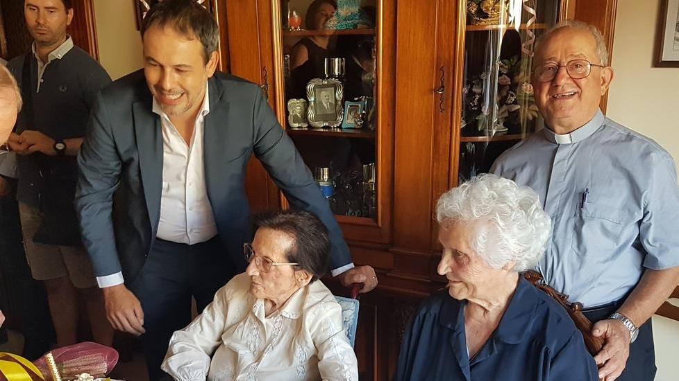 Fernanda Bonomi spegne 100 candeline