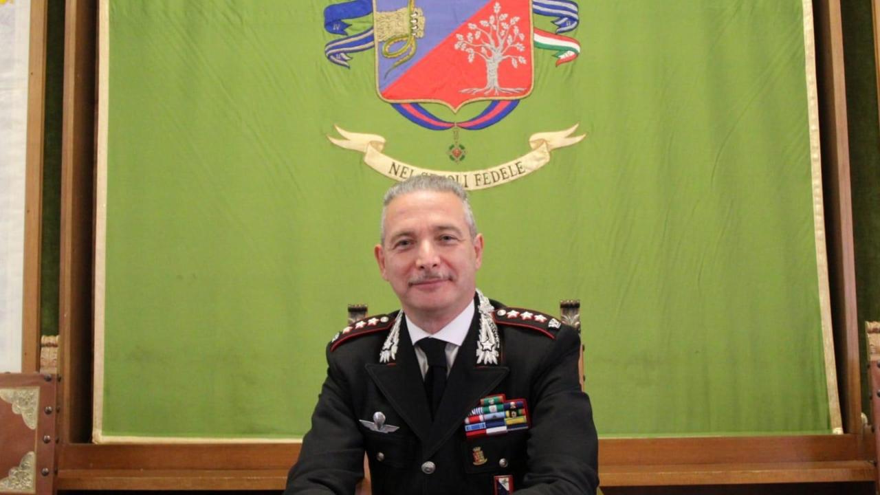 Il colonnello Massimiliano Sole (foto Cecilia Foschi/Pentafoto)