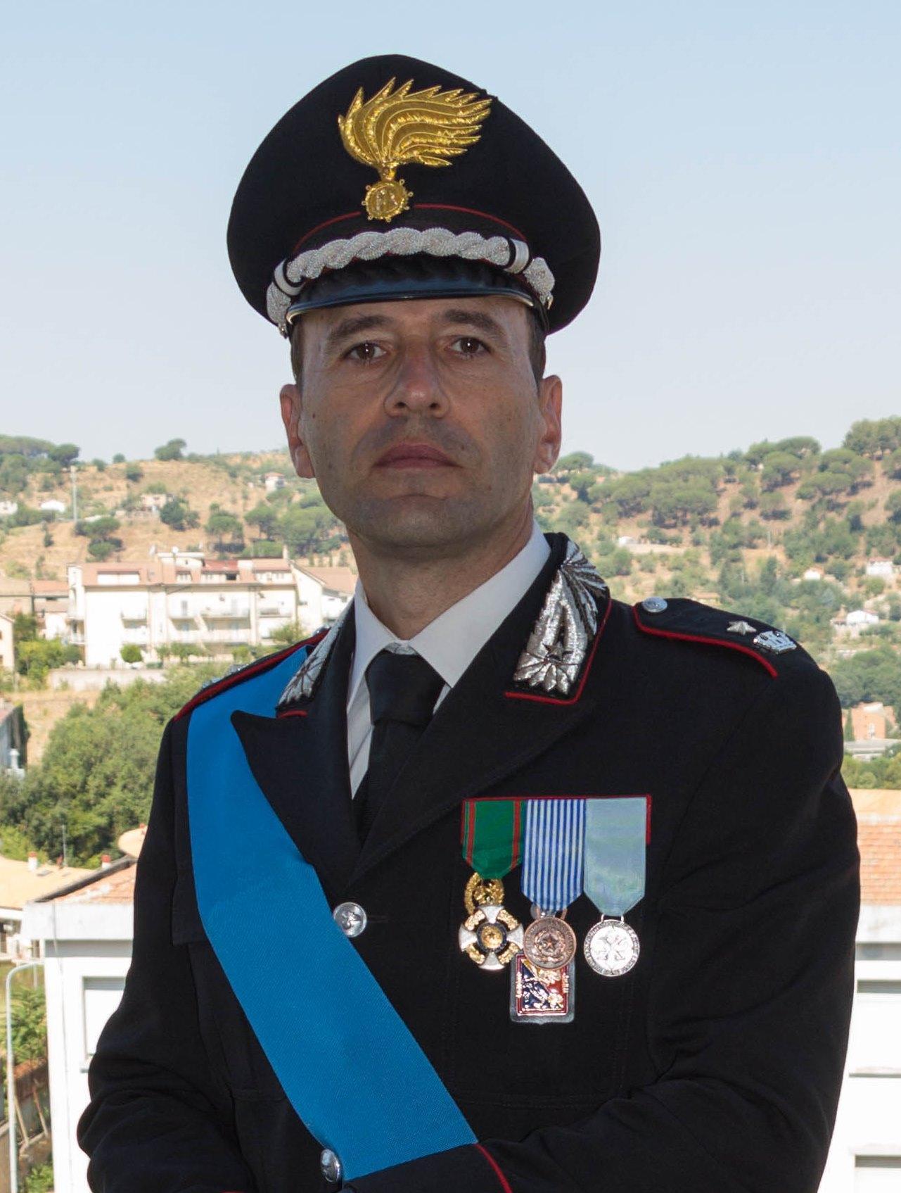 Il maggiore dei carabinieri Vincenzo Bulla