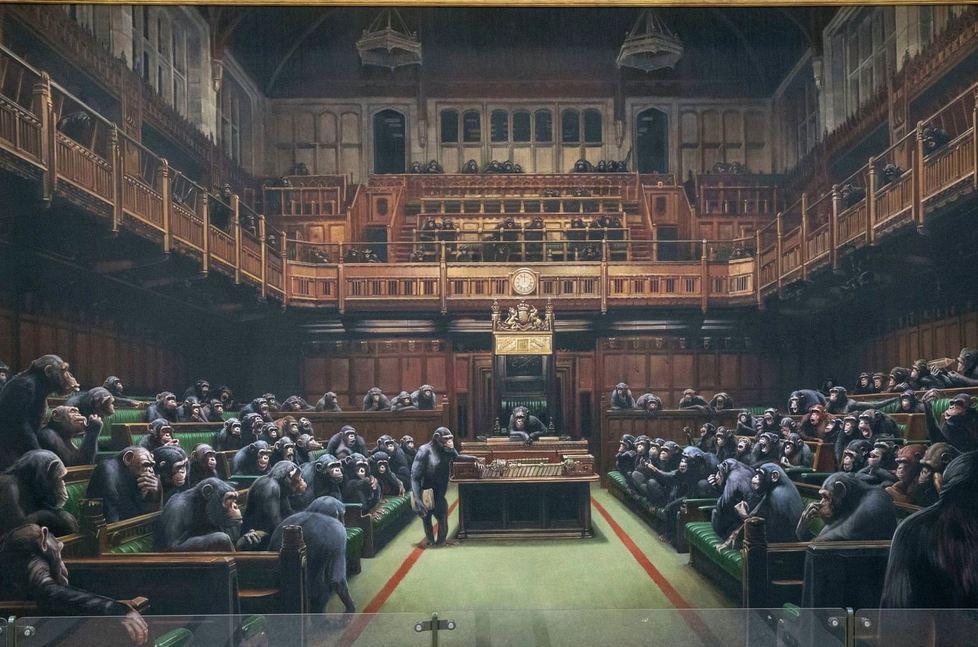 Le scimmie di Banksy all’asta da Sotheby’s 