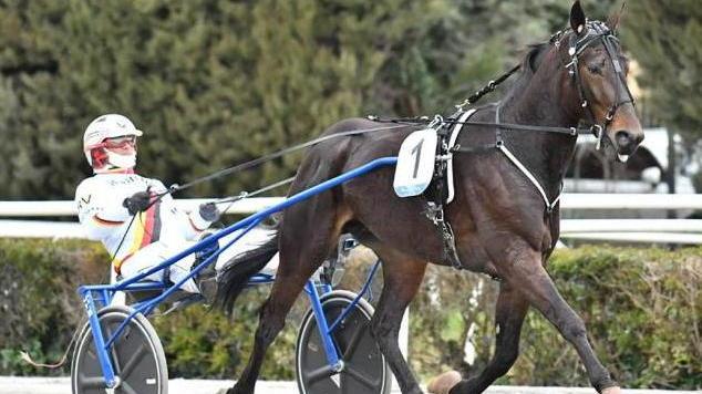 Zacon Gio in azione sulla pista fiorentina del Visarno in occasione del Gran Premio Firenze