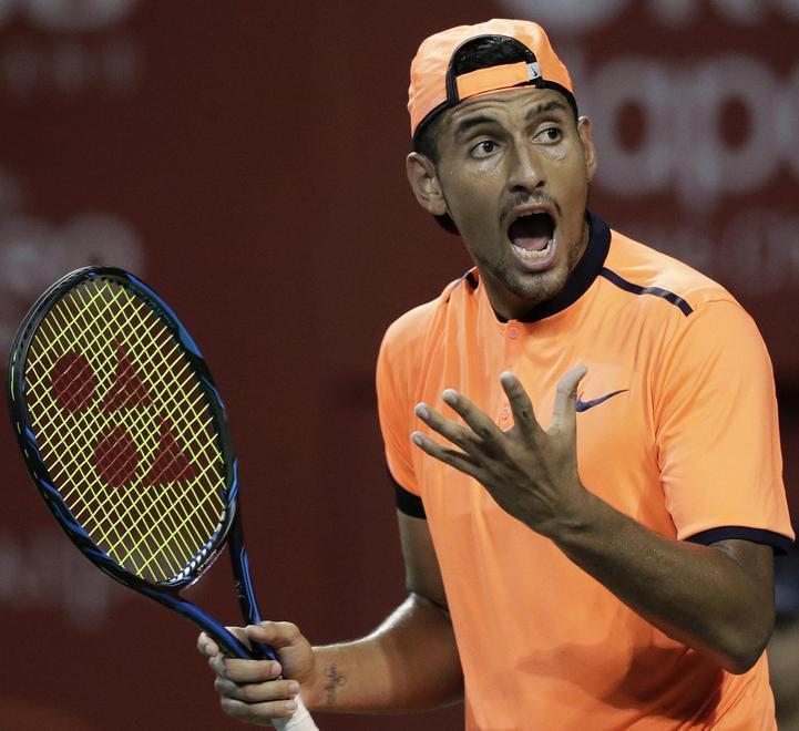 Bad boy Kyrgios va a Ginevra e l’Atp non sa se sospenderlo 