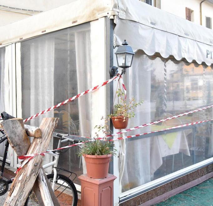 Incendio in pizzeria, Valpiana ha paura 