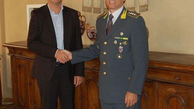 Il sindaco ha incontrato il nuovo capo della Finanza