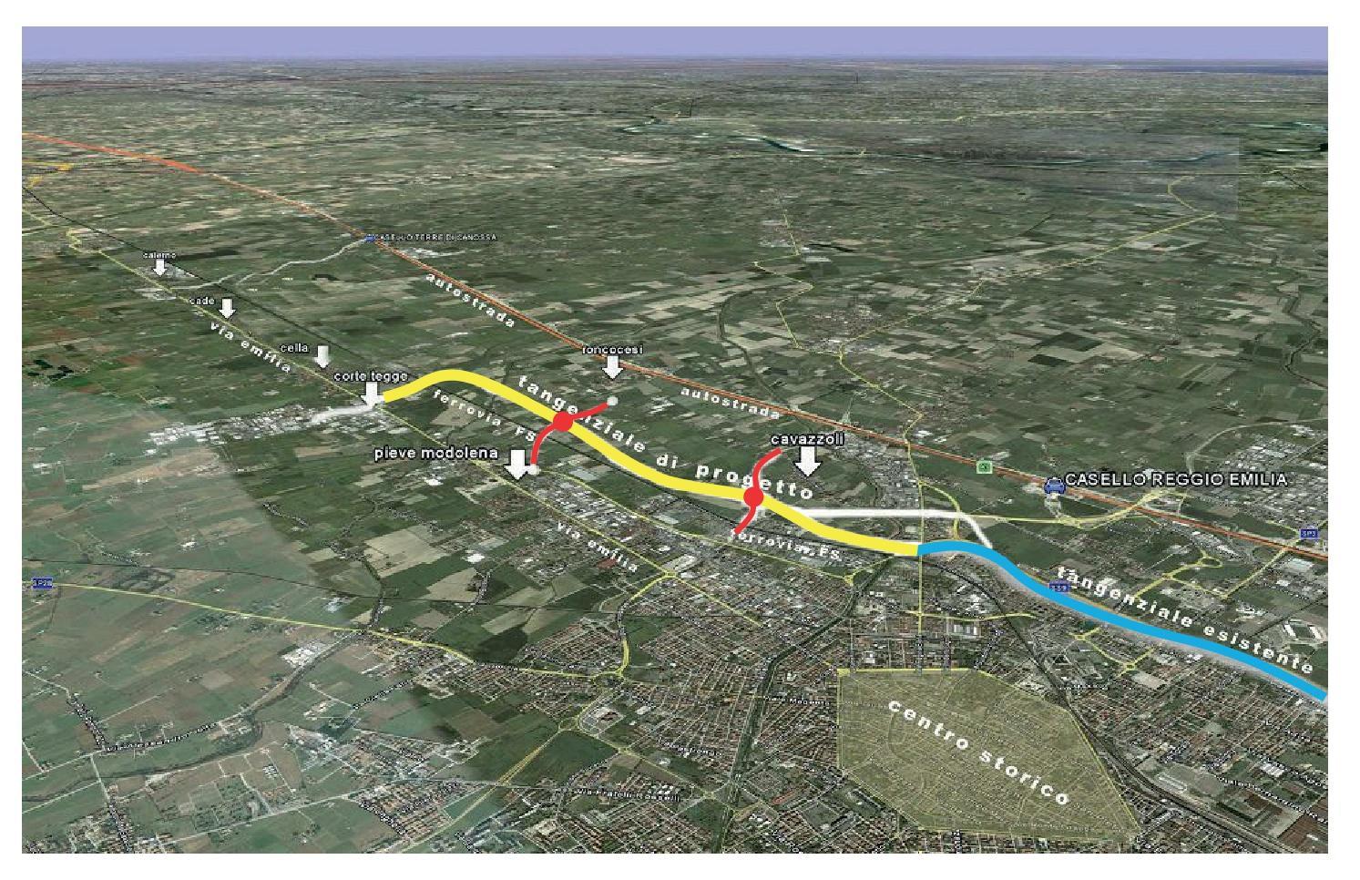 Reggio Emilia, l'Anas dà il via libera ai cantieri per la Tangenziale nord