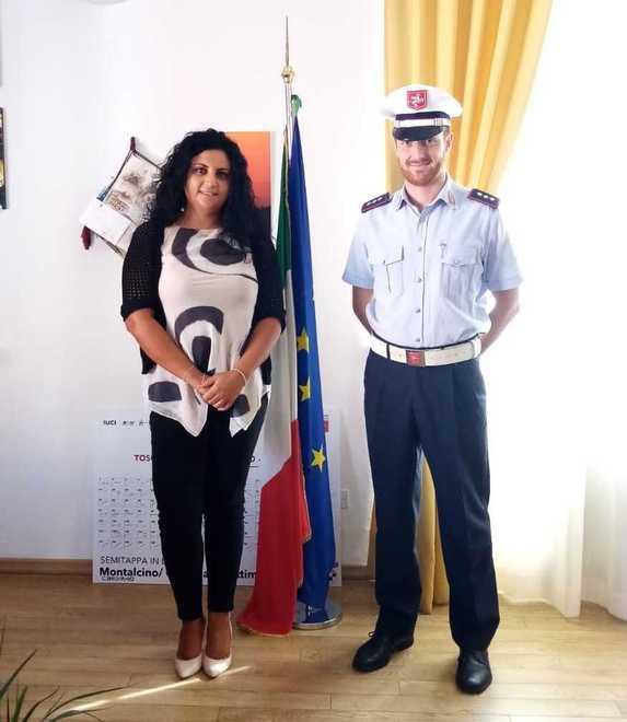 Lorenzo Meloni è il nuovo comandante della Municipale