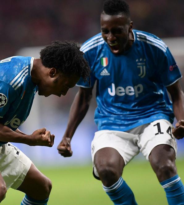 Cuadrado-Matuidi: la Juve vede l’impresa Poi l’Atletico pareggia 
