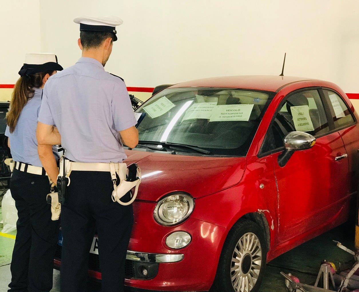 Terre d'Argine, la Polizia locale scopre traffico di auto rubate 