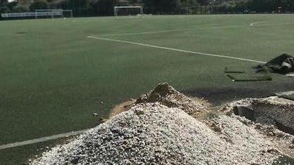 Tempi lunghi per i lavori al campo Pedonese