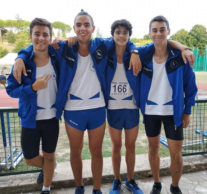 Titoli e primati per i giovani sportivi del Cg Atletica Costa Etrusca 