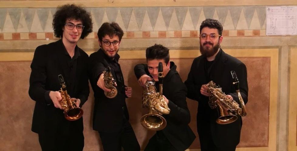 Dalla Spezia al Gattaglio un Quartetto di Sassofoni per i concerti “sospesi” 