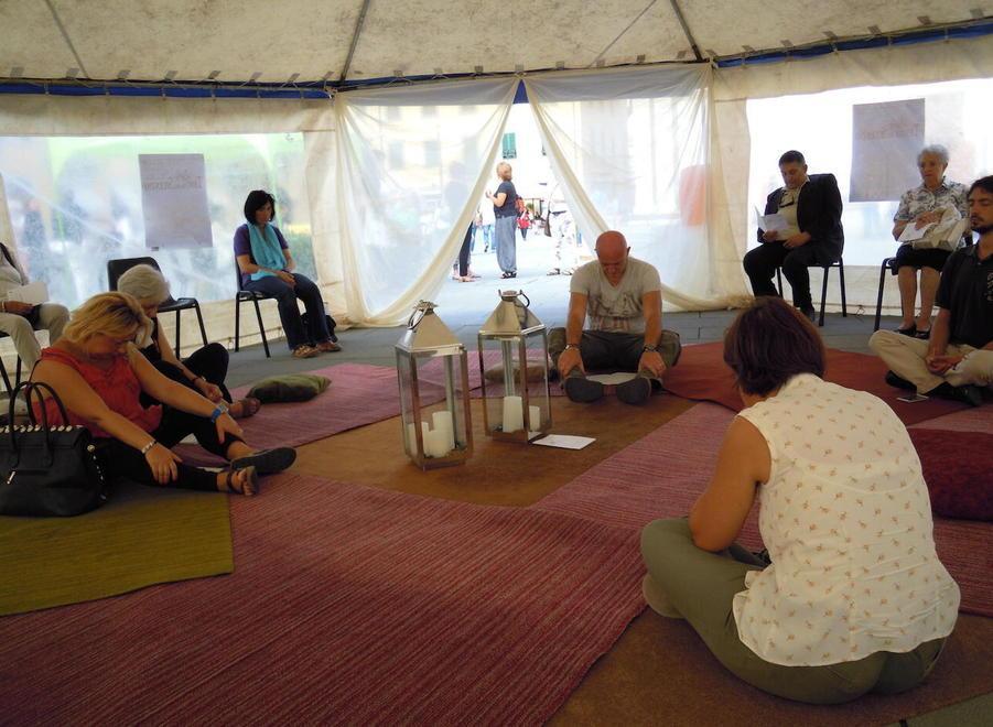 “La Tenda del silenzio” spazio di meditazione o per la preghiera