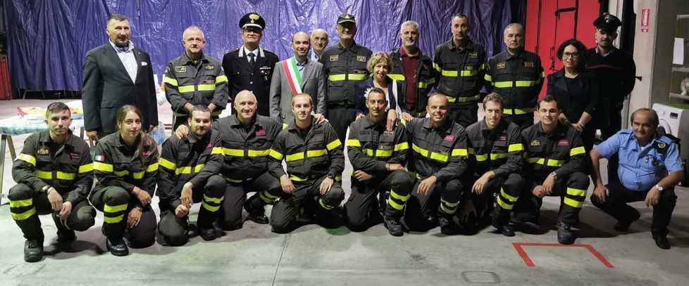 Doppia esercitazione con i vigili del fuoco 