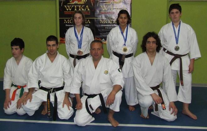 Il podio per ricordare Gino Morreale 