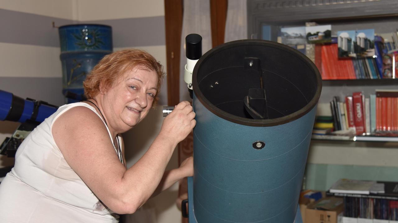 L'astronoma Maura Tombelli (foto Carlo Sestini)