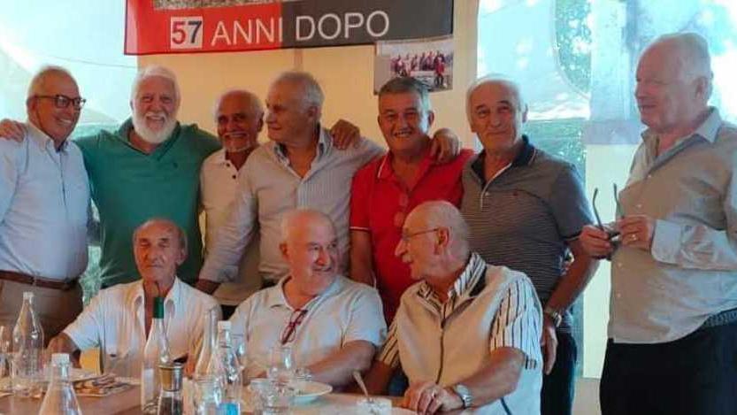 Rimpatriata As Cecina 57 anni dopo il trionfo
