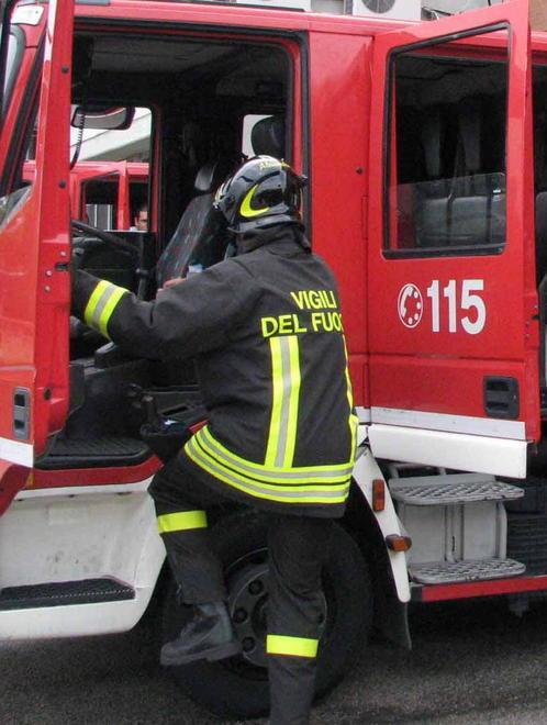 Allarme bombola a villa Regina 