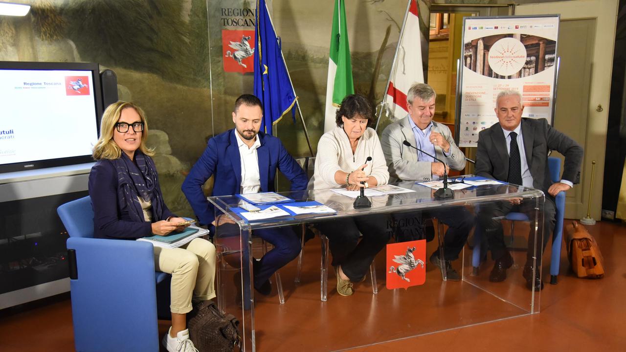 La presentazione del Festival della Salute che si svolgerà dal 27 al 29 settembre alle Terme Tettuccio di Montecatini