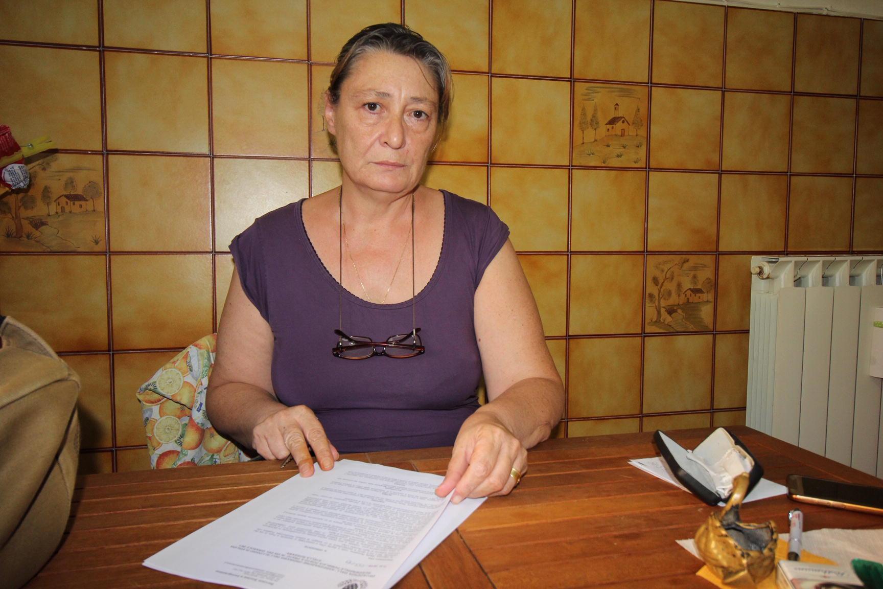 La signora Rossana Stella potrà continuare ad abitare nella sua casa popolare di Prato (foto Batavia)