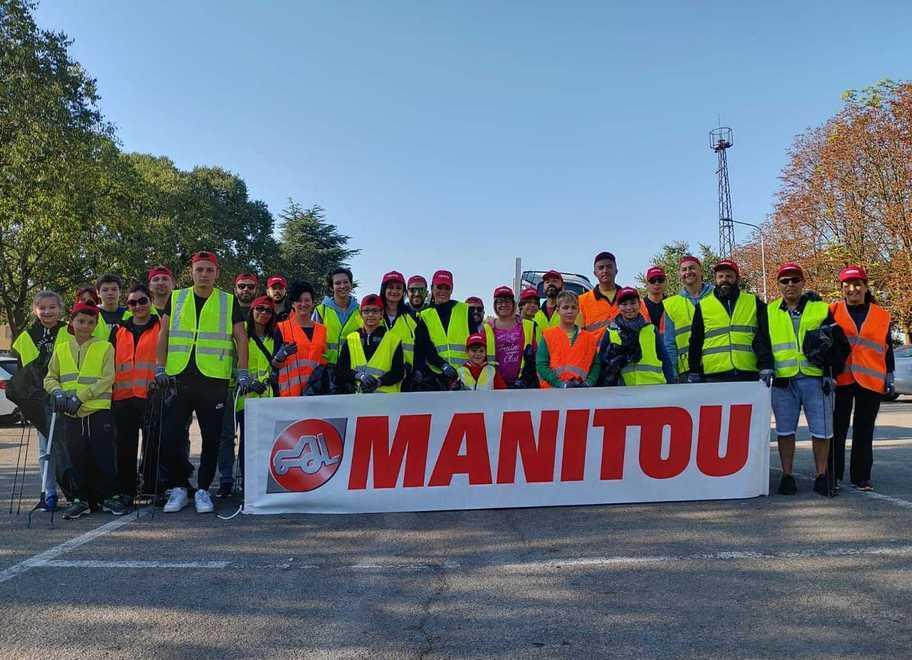 Castelfranco. Manitou è sempre più green e dà la caccia ai rifiuti in strada 