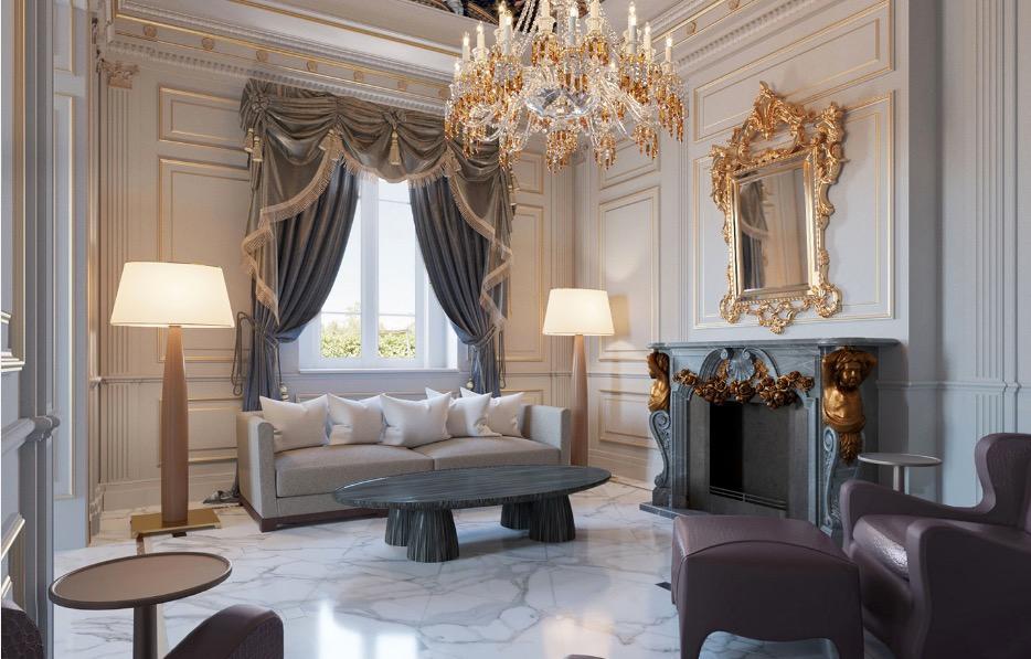 Una suite del superhotel La Datcha