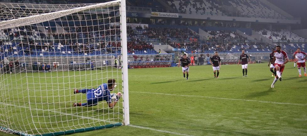 Il Carpi prima sciupa, poi va ko nel derby con la Reggio Audace 
