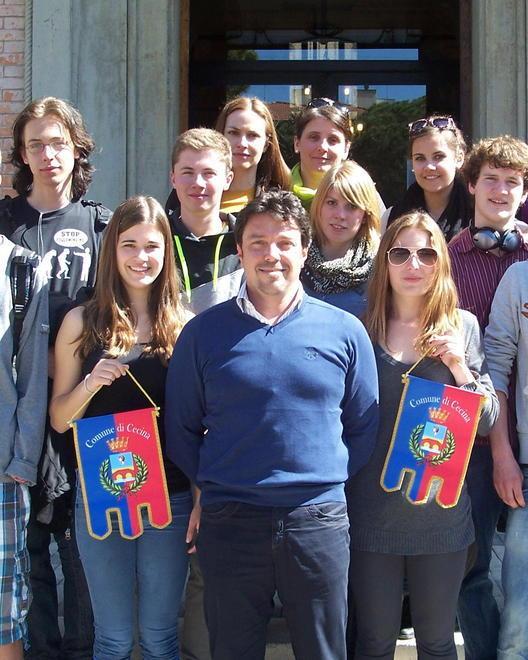 Ricevuti in Comune gli studenti tedeschi