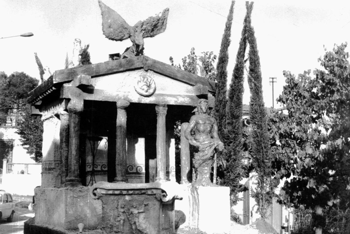 Una immagine d'epoca della festa di San Michele