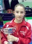 Sara Vietina, 13 anni, terza al trofeo di Pisa 