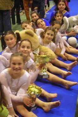 Nella ginnastica artistica Casciana è campione 