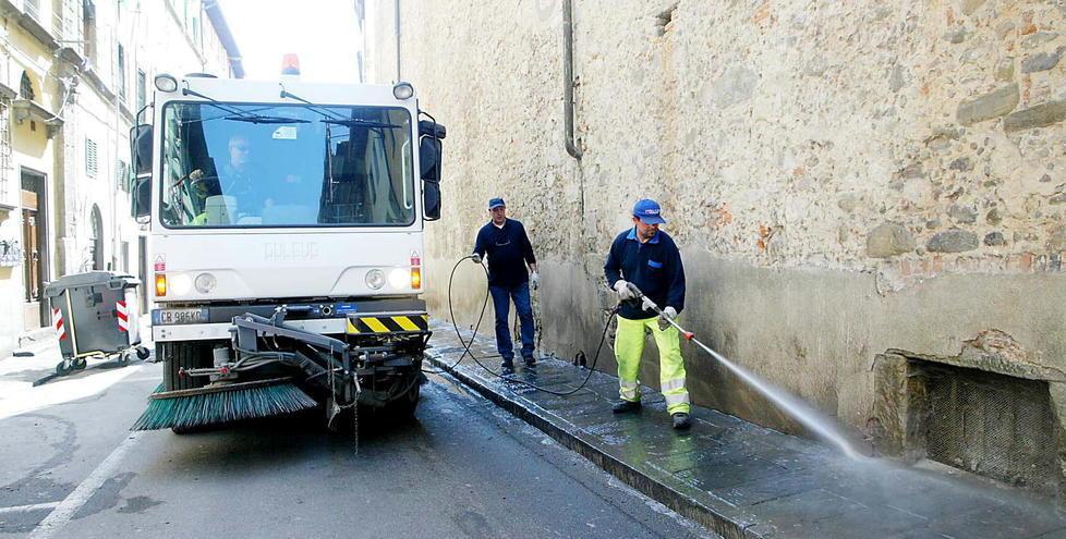 Da martedì entra in attività lo spazzamento meccanizzato 