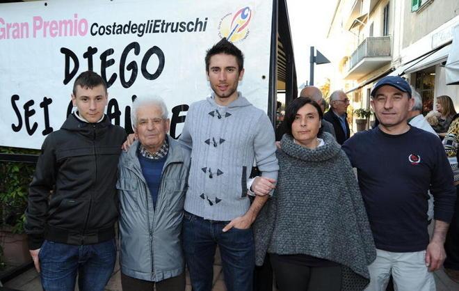 Una grande festa a Donoratico per Diego Ulissi