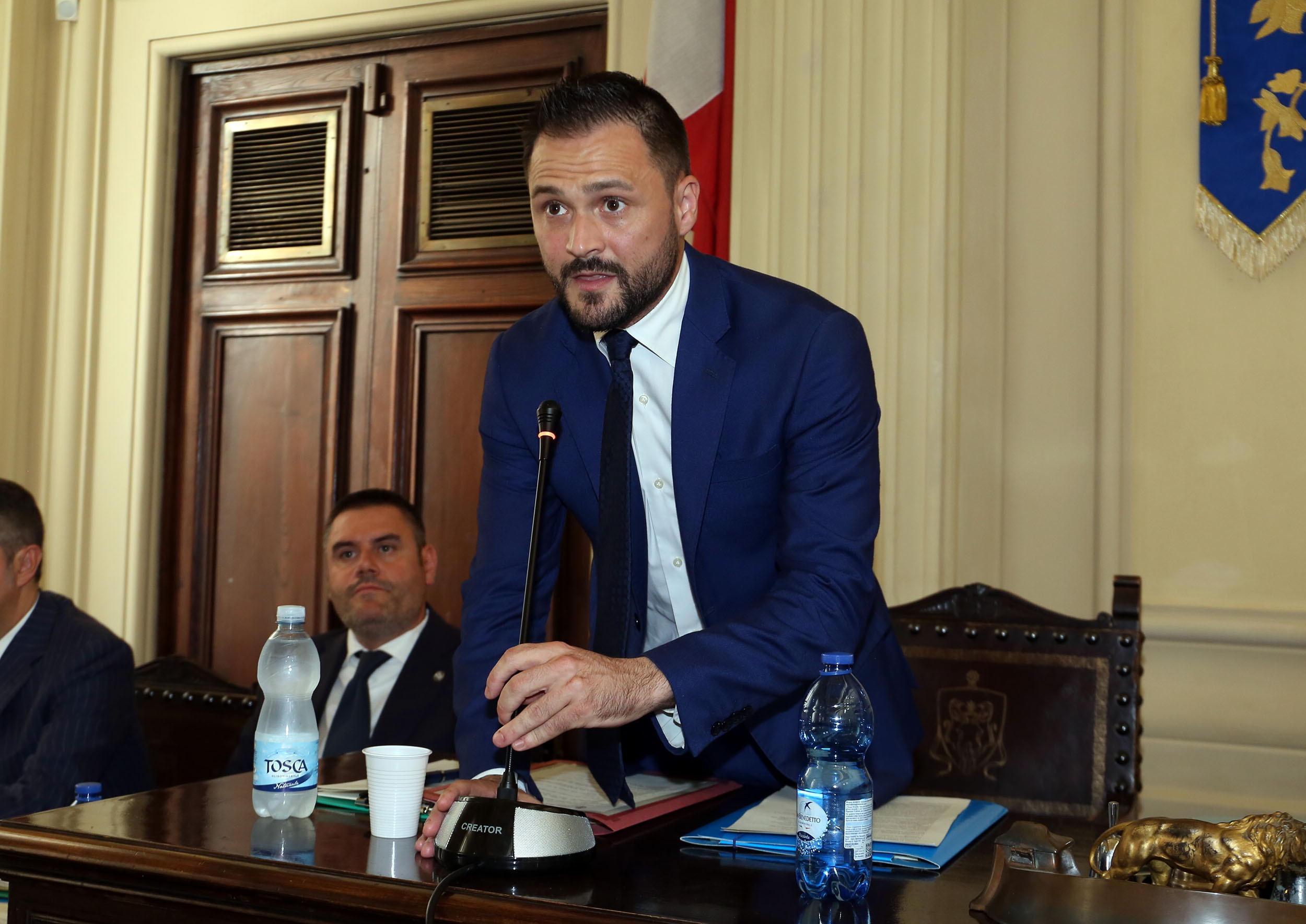 Il sindaco Baroncini