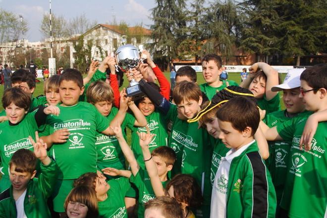 I baby del Livorno Rugby incantano a Reggio Emilia 