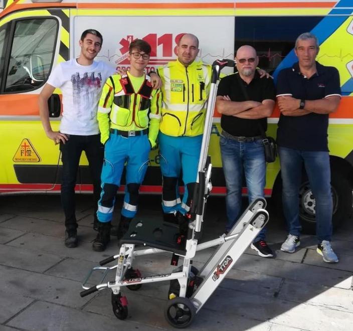 Sedia di ultima generazione al servizio della Misericordia 