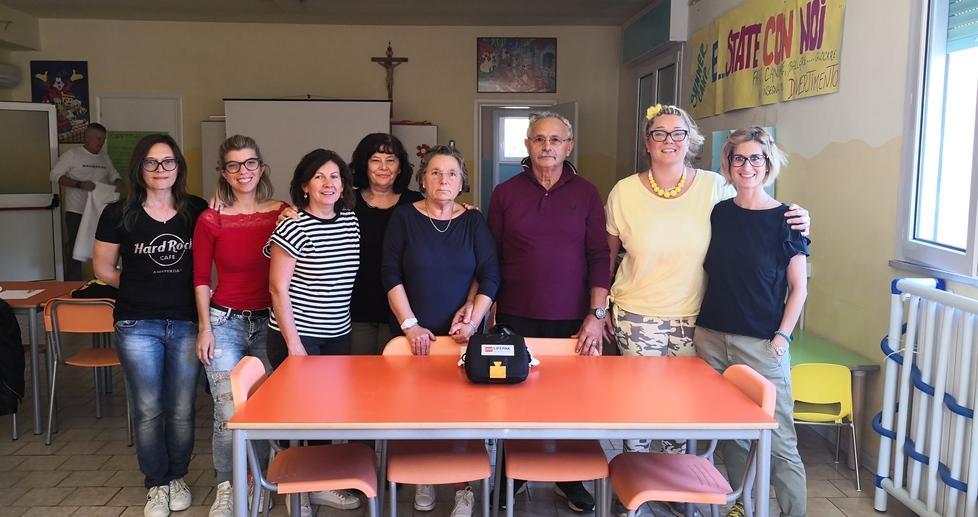 Donato il defibrillatore