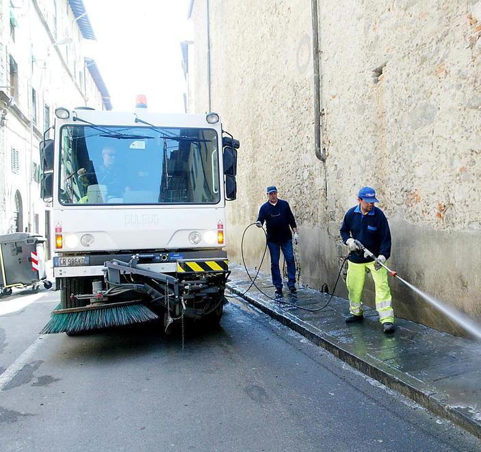 Spazzamento meccanizzato, si parte questa mattina 