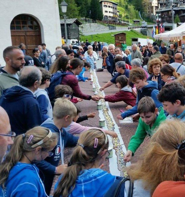 Caccia al record col cioccolato al sale di Saline 
