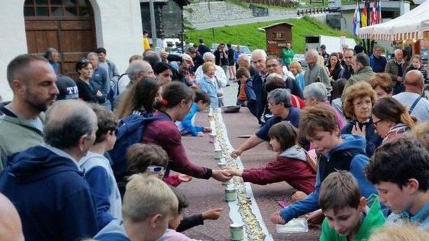 Caccia al record col cioccolato al sale di Saline