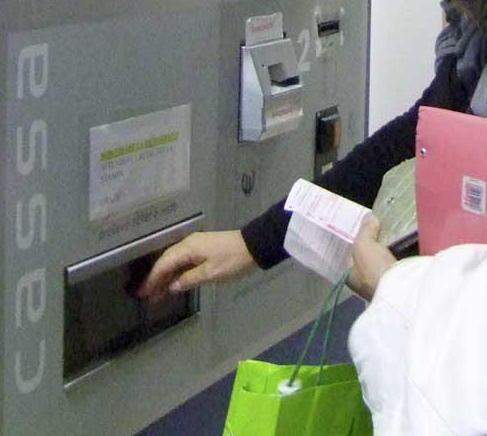 Pagamento del ticket in ospedale