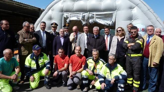 In festa i volontari della Protezione civile