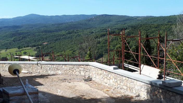 Cantiere in via del Botrello Fine dei lavori a novembre
