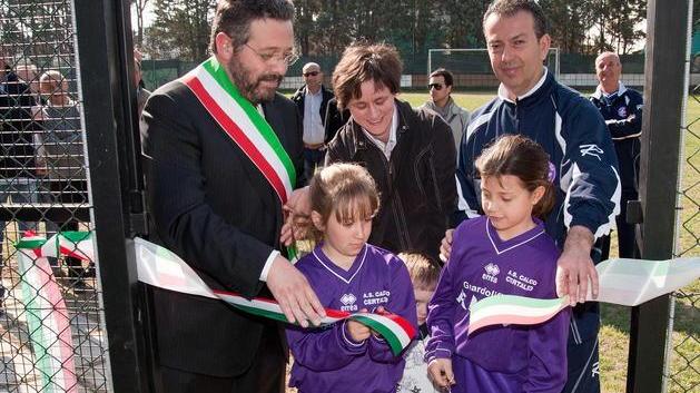 Inaugurato il campo di calcetto